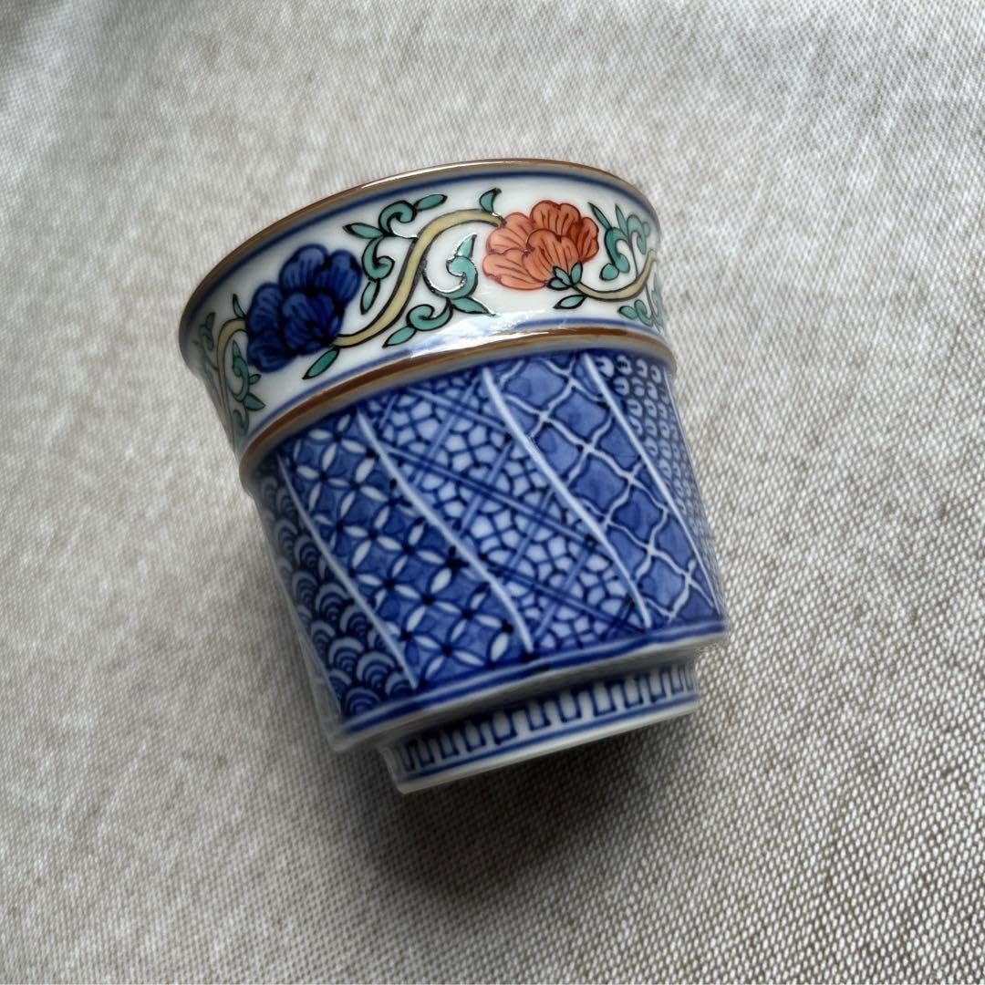 Amazon.co.jp: 清水焼 京焼 昭阿弥 小湯呑 2点 : Home & Kitchen